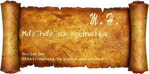 Méhész Hajnalka névjegykártya